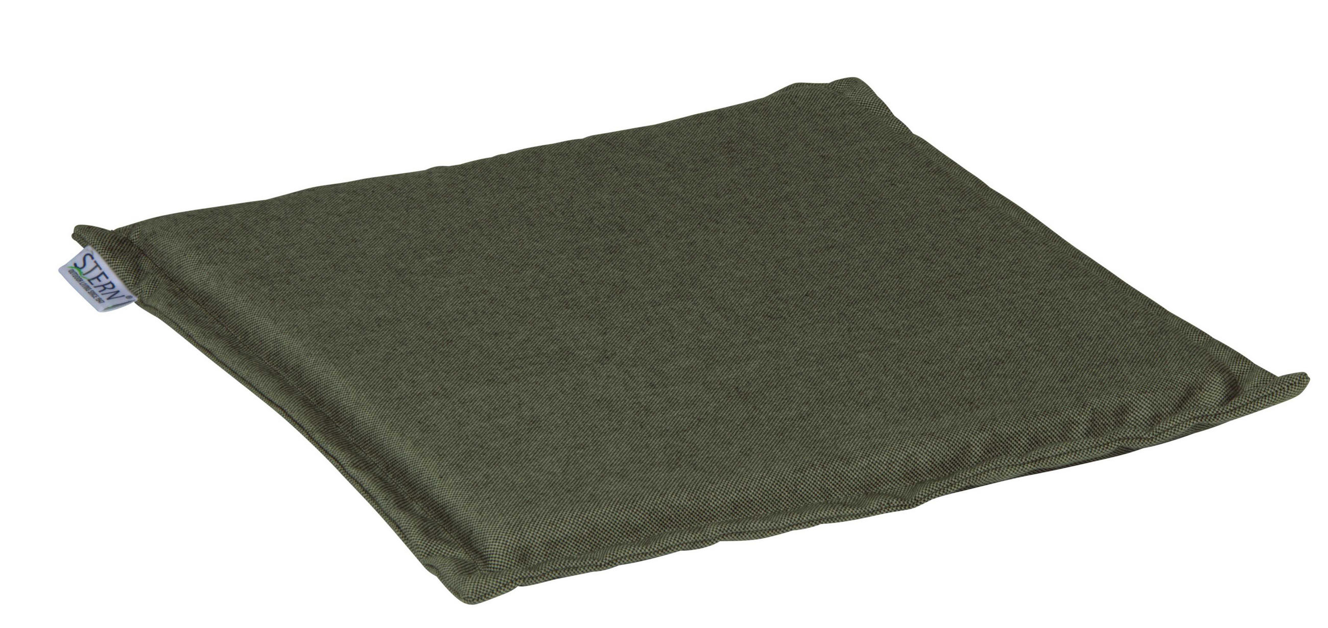 GARTENSITZKISSEN  - Dunkelgrün, Basics, Textil (44/3/44cm) - Stern