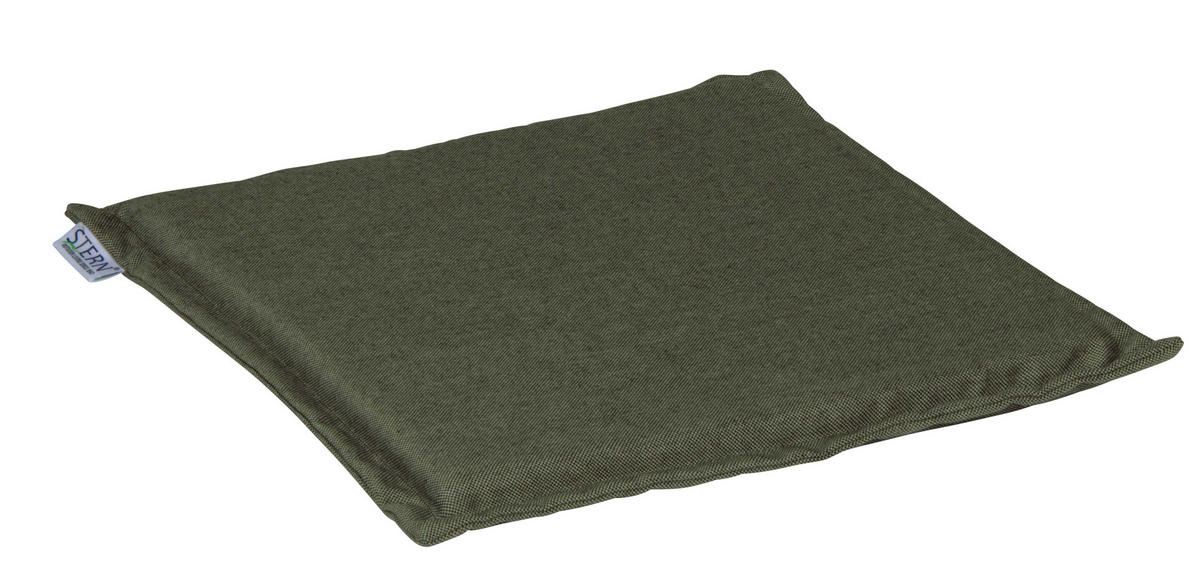 GARTENSITZKISSEN  - Dunkelgrün, Basics, Textil (44/3/44cm) - Stern