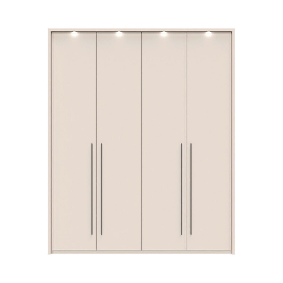 ORMAR SA KLASIČNIM VRATIMA  187/226/60 cm  - Dizajnerski, pločasti materijal/plastika (187/226/60cm)