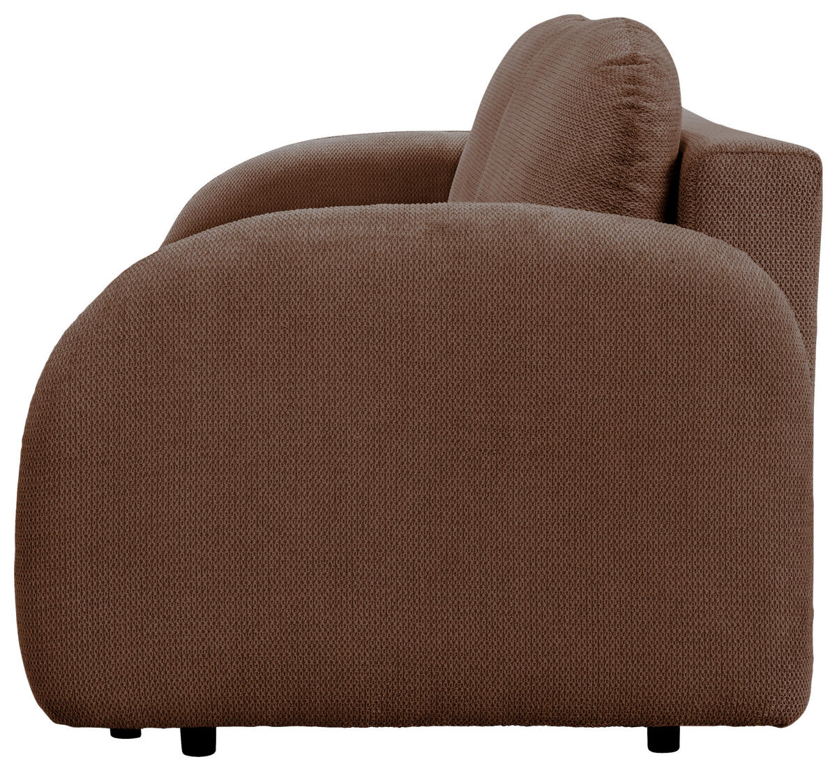 SCHLAFSOFA ROMA  mit Struktur Rot  - Rot/Schwarz, Design, Textil (230/90/105cm) - MID.YOU