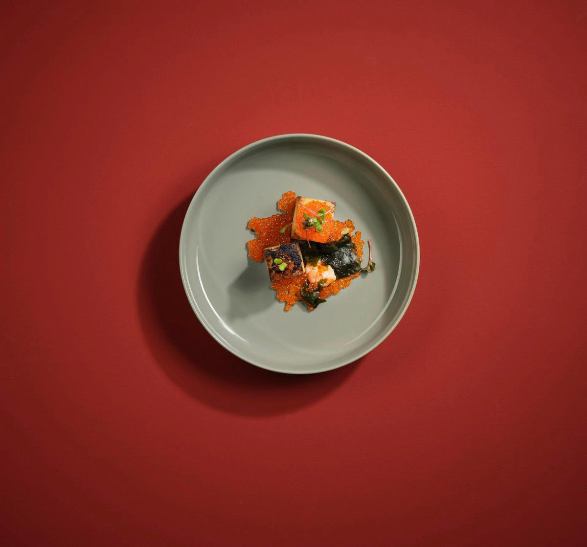 DESSERTTELLER Olivgrün coppa shiso  - Olivgrün, KONVENTIONELL, Keramik (21/1,5cm) - ASA