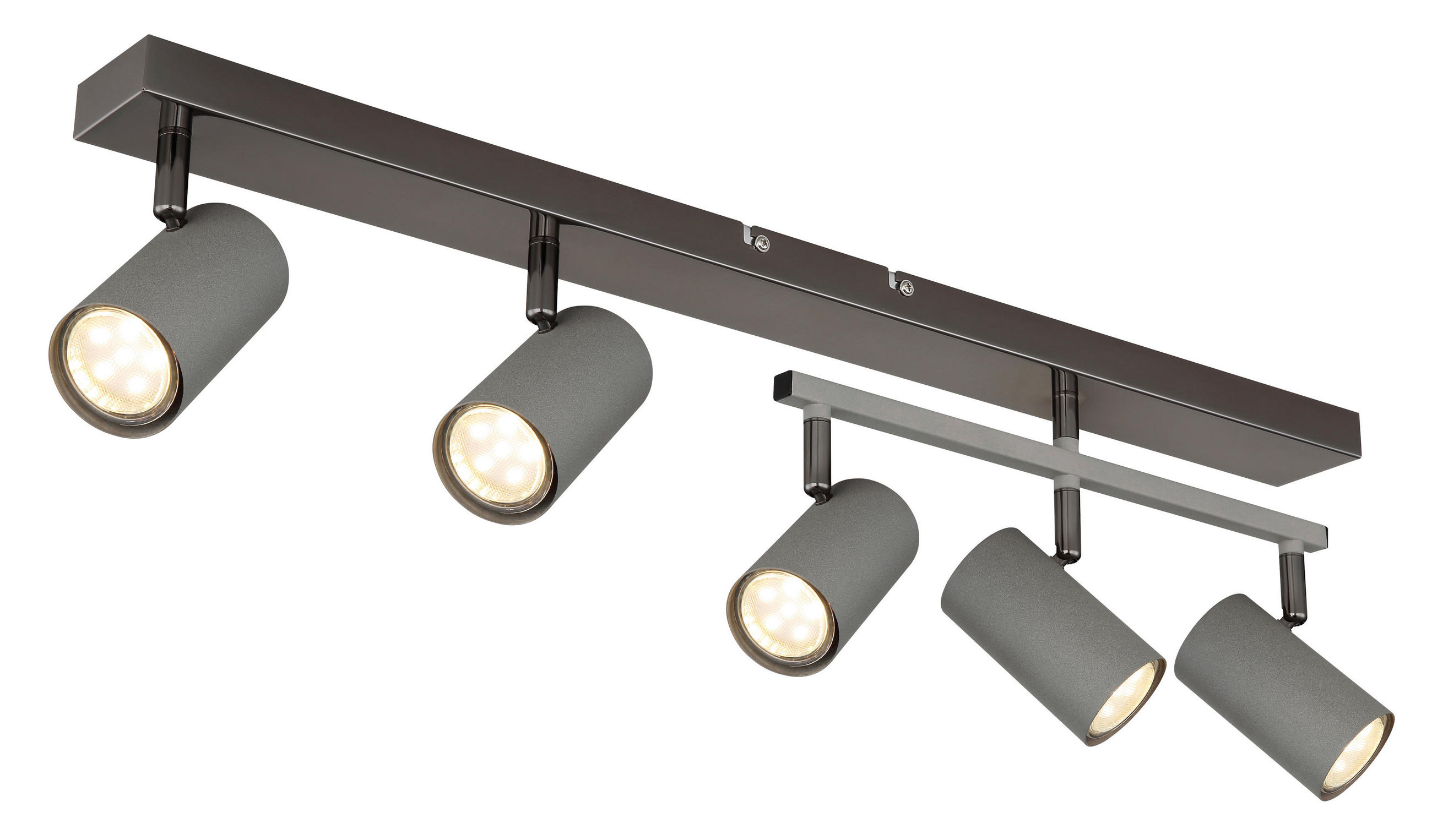SPOTLIGHT 70/35/17 cm   - svartkrom/grå, Design, metall (70/35/17cm) - Globo