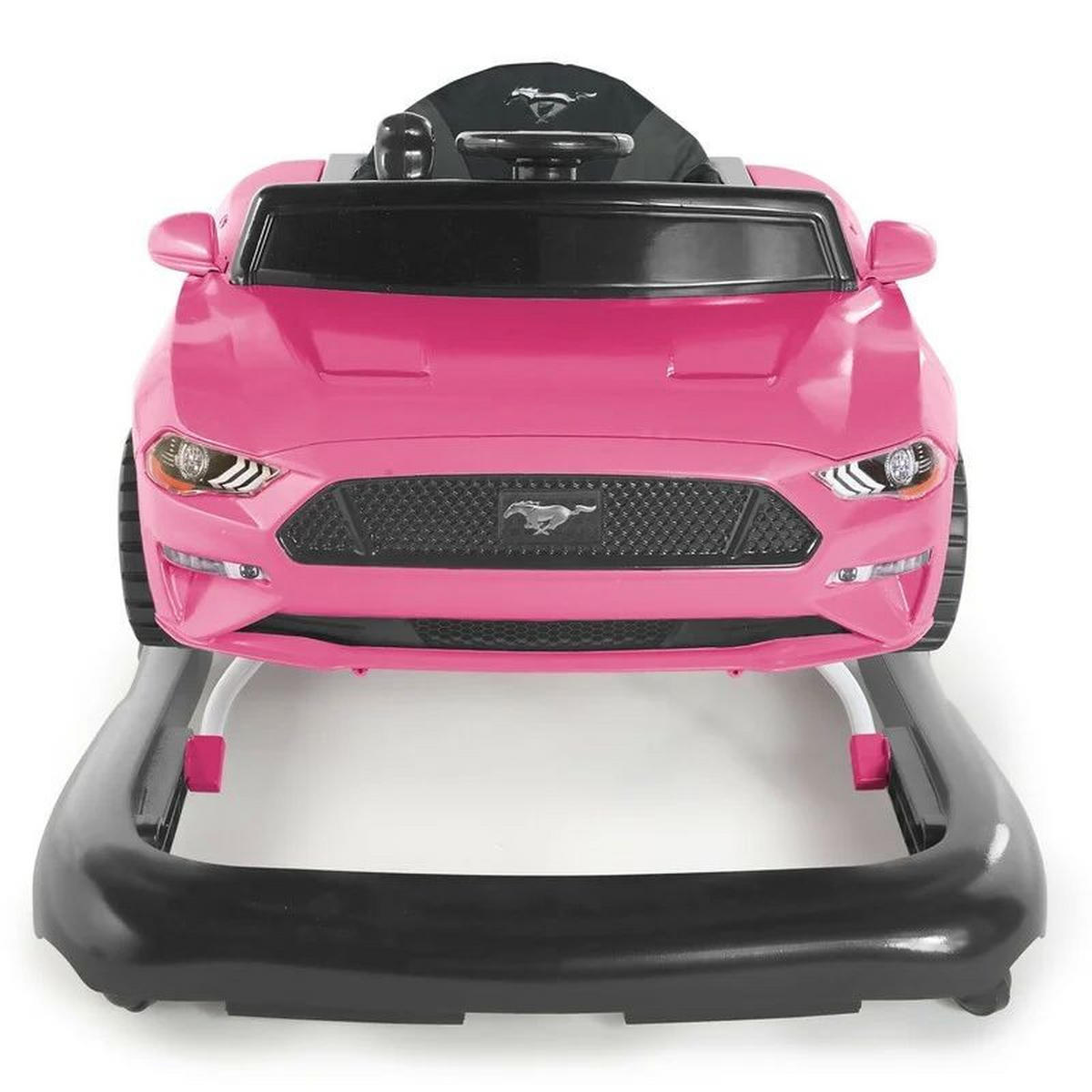 LAUFLERNWAGEN - Pink/Schwarz, Basics, Kunststoff/Textil (72,4/63,5/50cm)