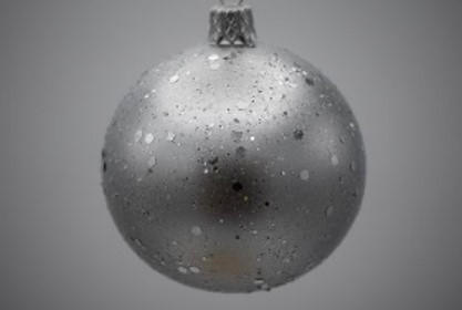 CHRISTBAUMKUGEL 7 cm  - Dunkelrot, Basics, Glas/Metall (7cm) - X-Mas