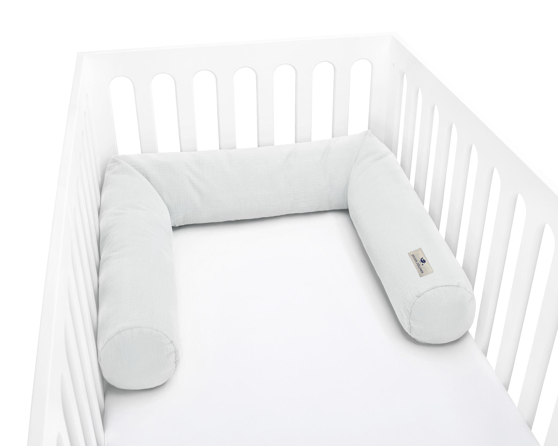 NESTCHENSCHLANGE Terra Musselin   14/180 cm  - Hellgrau, Basics, Textil (14/180cm) - Zöllner