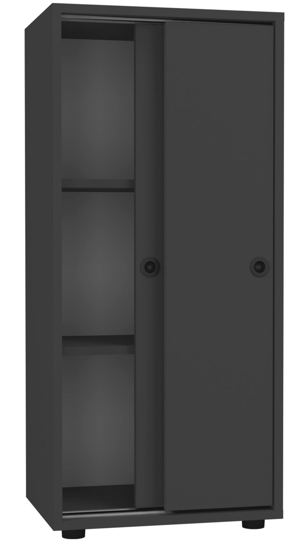 AKTENSCHRANK 49/109/38 cm  - Anthrazit, Design, Holzwerkstoff (49/109/38cm) - MID.YOU