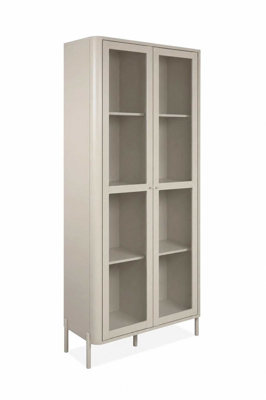 Mid.you Vitrine Kaschmir 86x195x38 cm