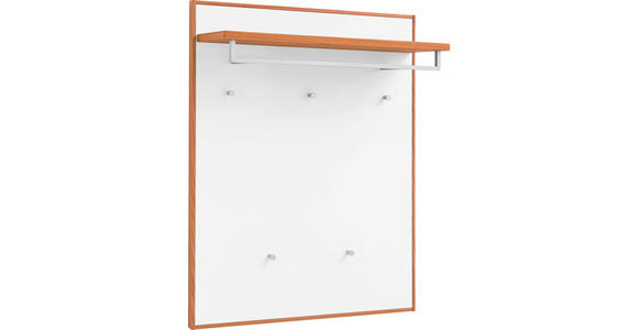 GARDEROBENPANEEL in 83/109/29 cm - Eichefarben/Weiß, Design, Holz/Holzwerkstoff (83/109/29cm) - Novel