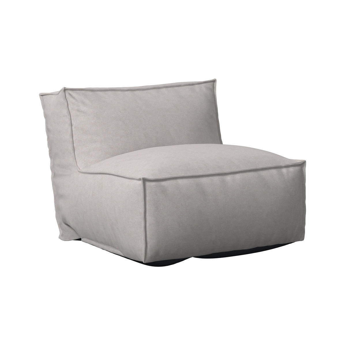 LOUNGESOFA  - Beige, MODERN, Textil (95/80/95cm) - Ambia Garden