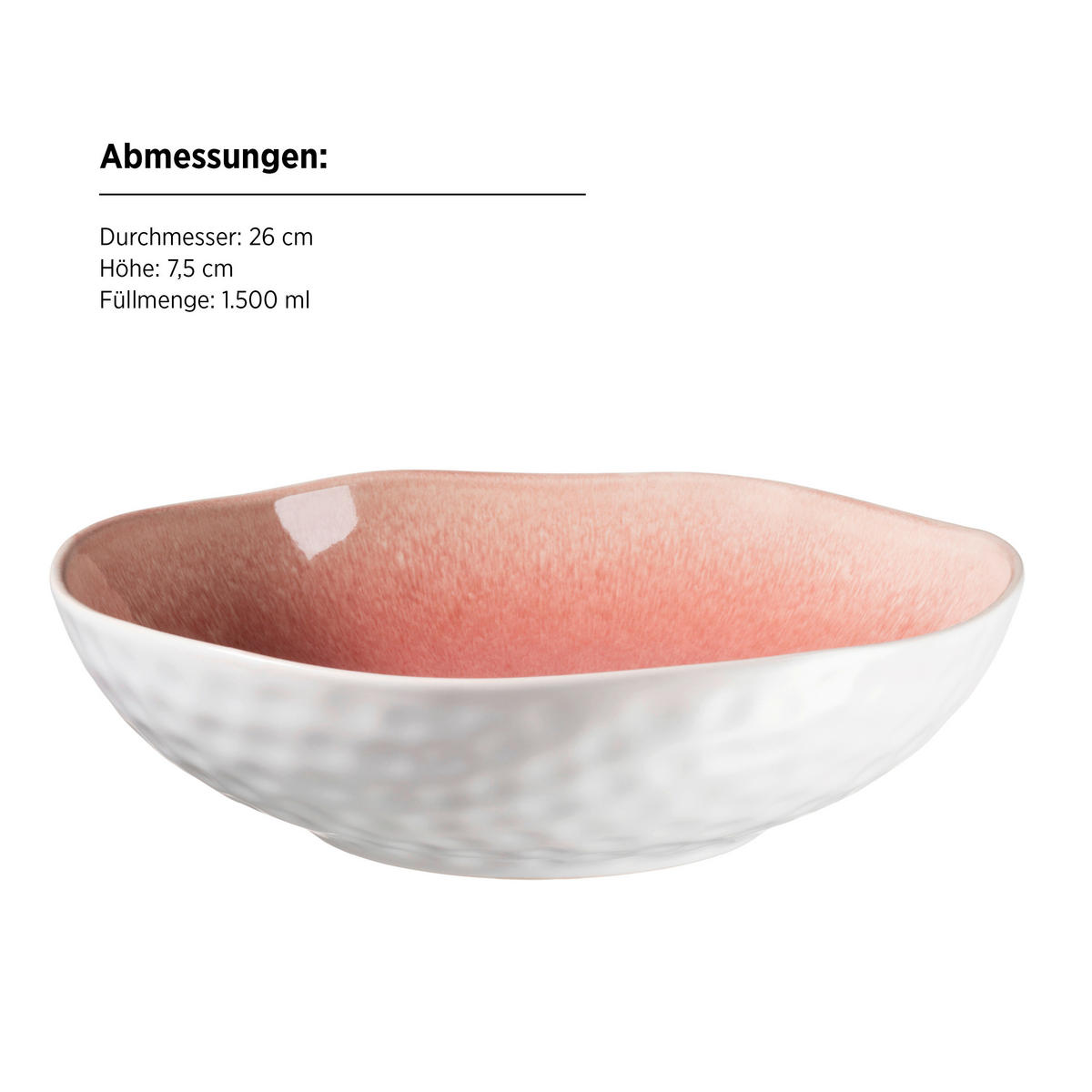 SCHÜSSELSET Frozen 9-teilig  - Beere, Trend, Keramik - Mäser