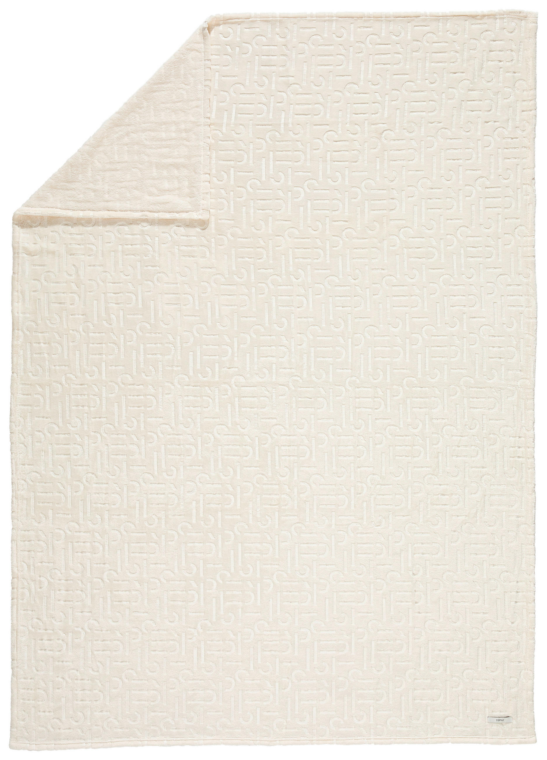 DECKE E-SCATTER 140/190 cm  - Weiß, Design, Textil (140/190cm) - Esprit