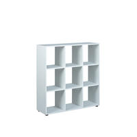RAUMTEILER  in Holzwerkstoff   - Schwarz/Weiß, KONVENTIONELL, Holzwerkstoff/Kunststoff (105/109/33cm) - MID.YOU