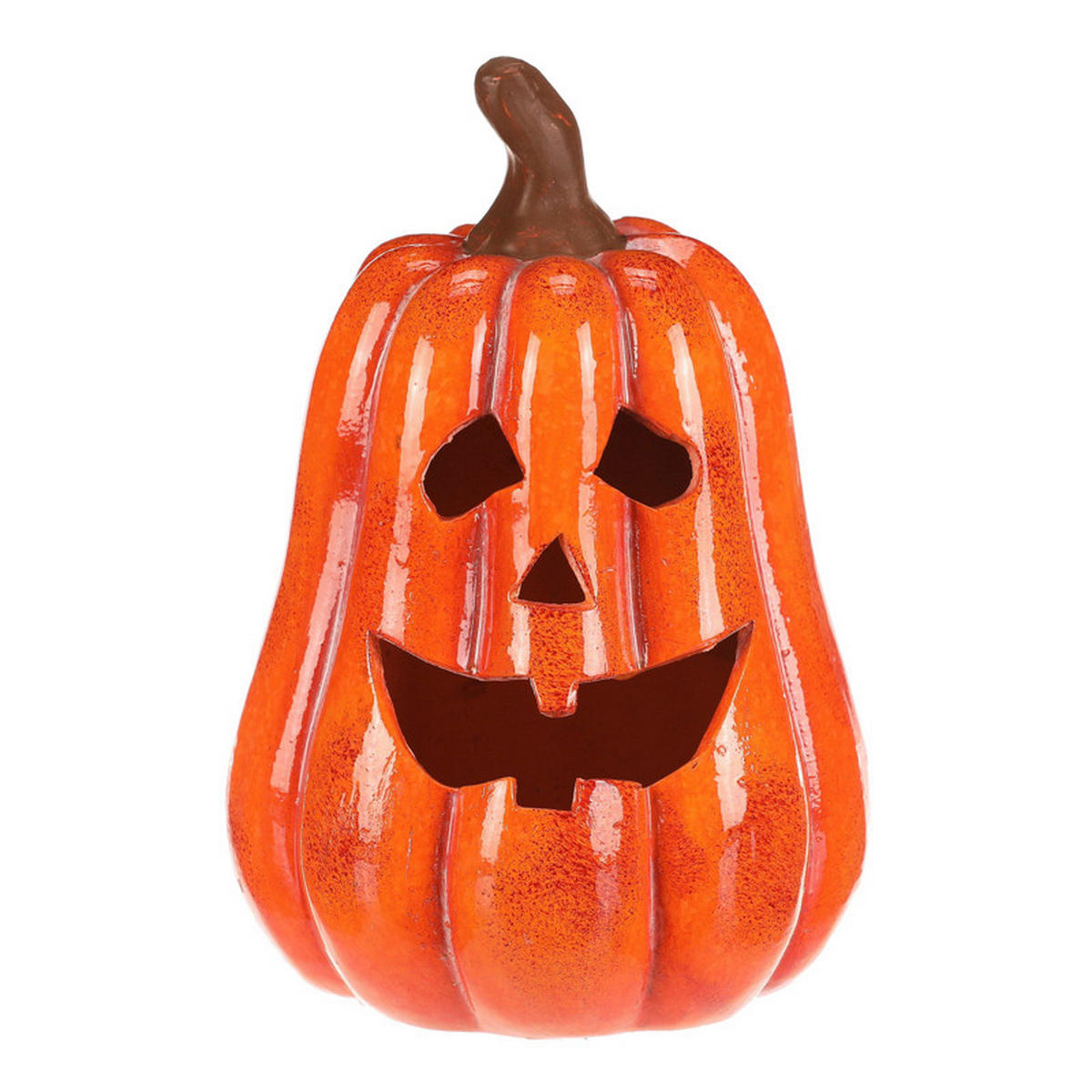 DEKORAČNÁ TEKVICA - oranžová, Basics, keramika (13/20/13cm)