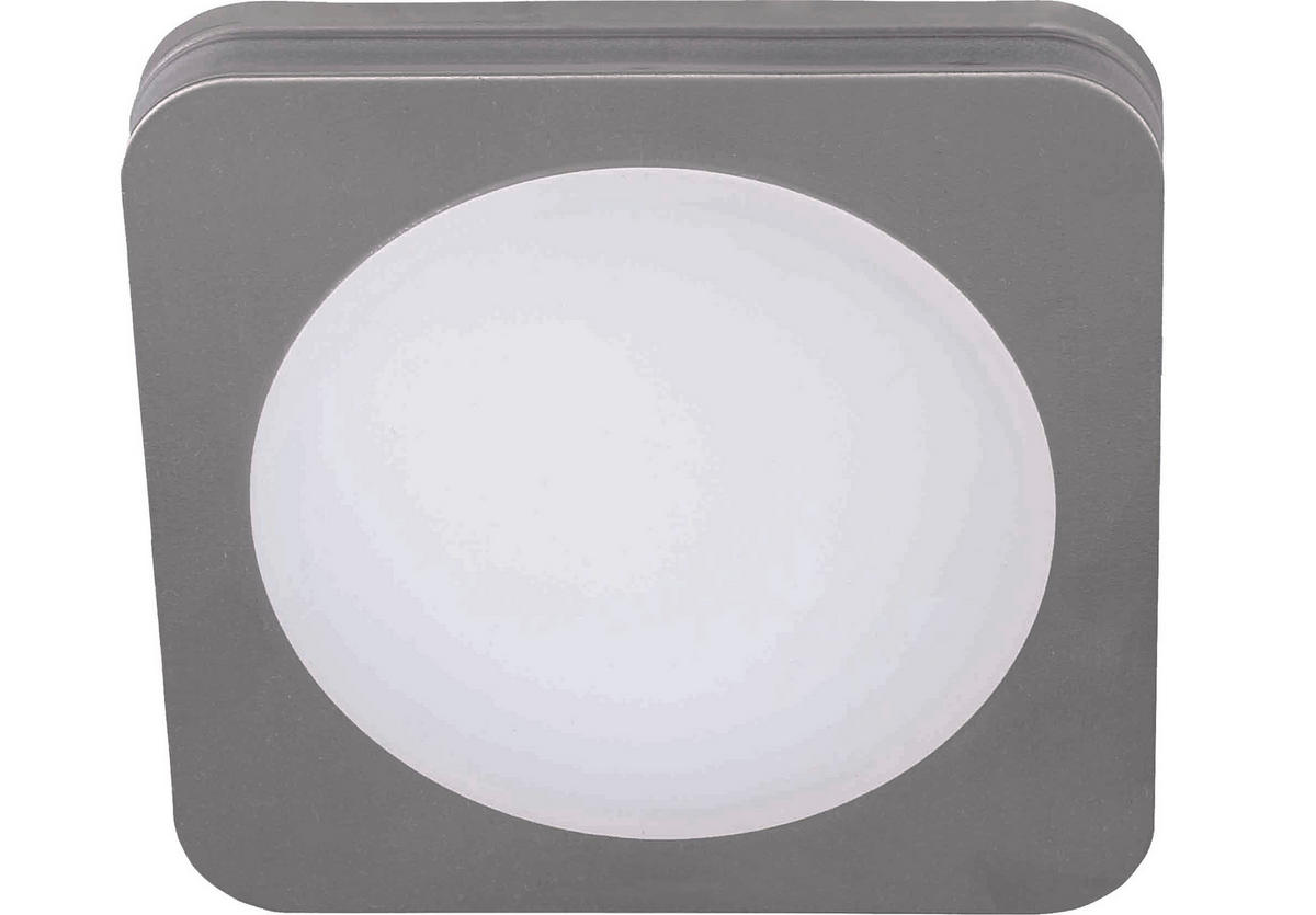 SPOTLÁMPA - króm, Basics, műanyag/fém (8.2/8.2/4.8cm)