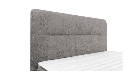 BOXSPRINGBETT 140/200 cm  in Grau  - Schwarz/Grau, Design, Textil/Metall (140/200cm) - Esposa