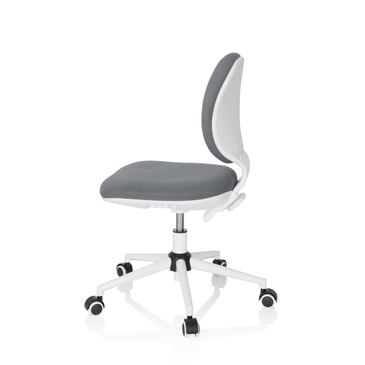 JUGENDDREHSTUHL Grau  - Grau, Basics, Kunststoff (43/82-95/56cm) - MID.YOU