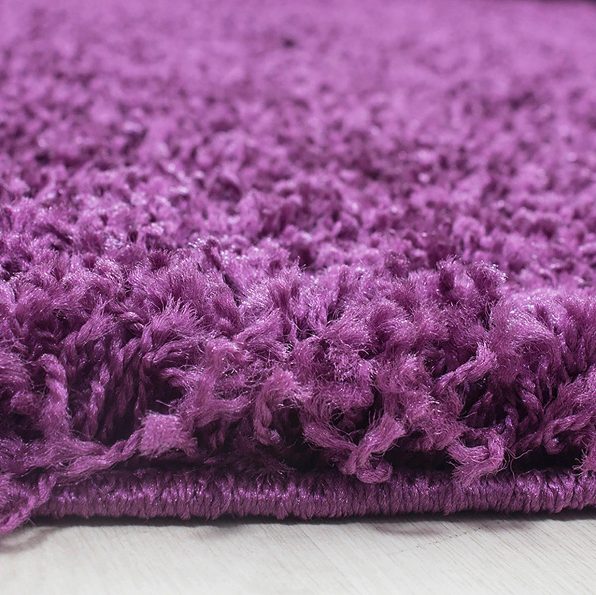 KOBEREC S VYSOKÝM VLASEM, 60/110 cm, fialová - fialová, Konvenční, textil (60/110cm) - Novel