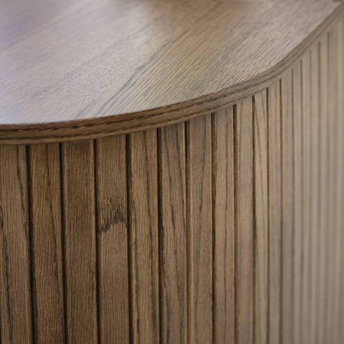 SIDEBOARD  in 140/76/45 cm  - Eiche dunkel/Schwarz, Trend, Holz/Holzwerkstoff (140/76/45cm) - home24