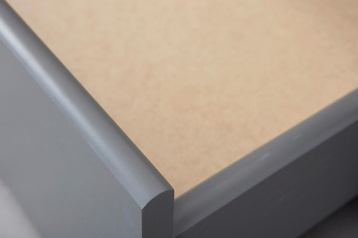AUSZIEHBETT 90/200 cm Grau  - Grau, Modern, Holz (90/200cm) - MID.YOU