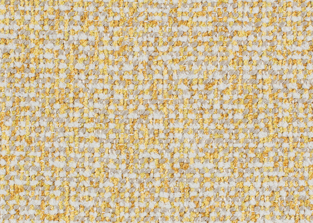 ECKSOFA in Webstoff Hellgelb  - Hellgelb/Schwarz, Modern, Kunststoff/Textil (281/189cm) - Carryhome