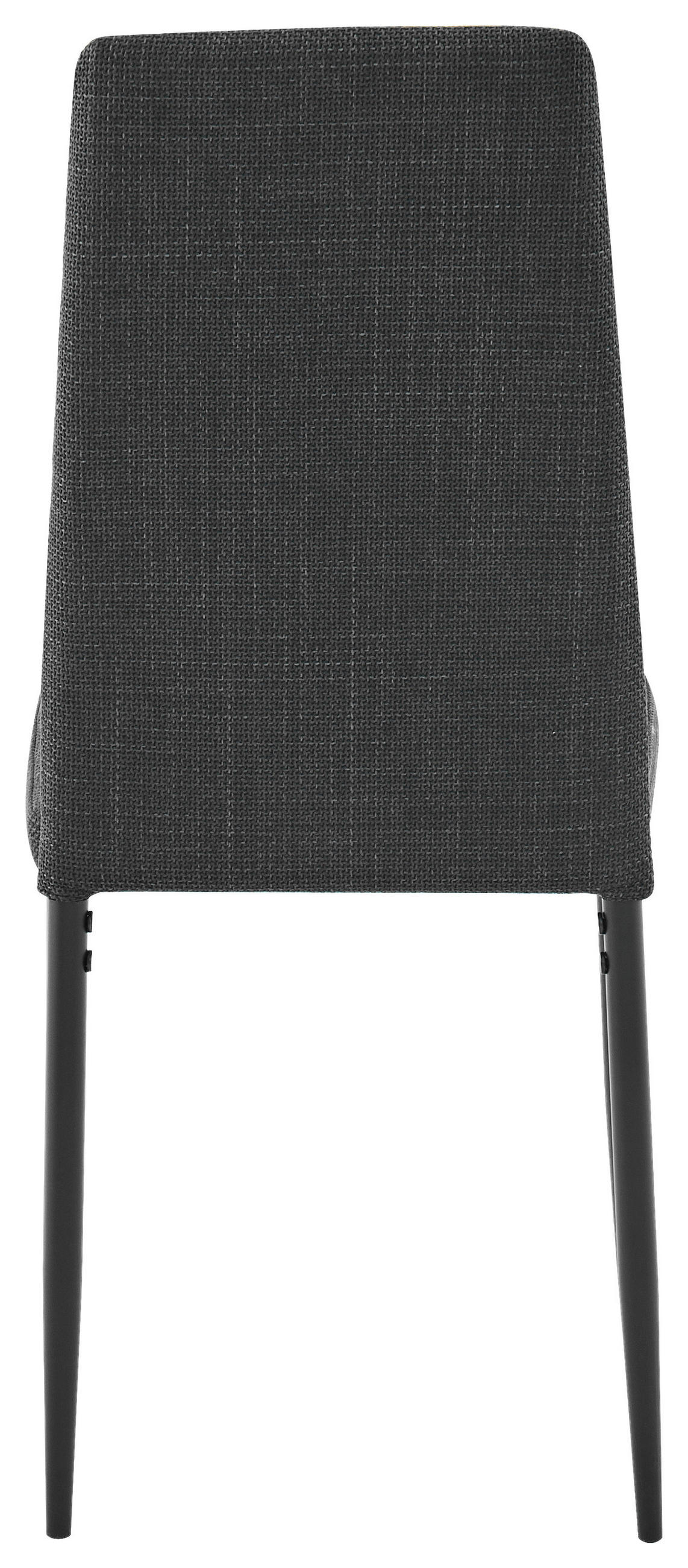 SZÉK fém, textil sötétszürke  - fekete/sötétszürke, Design, textil/fém (41/98/52cm) - Ti'me
