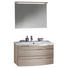 BADEZIMMER Kastanienfarben - Kastanienfarben/Weiß, Design, Stein (92,4cm) - Welnova BADEZIMMER Kastanienfarben - Kastanienfarben/Weiß, Design, Stein (92,4cm) - Welnova