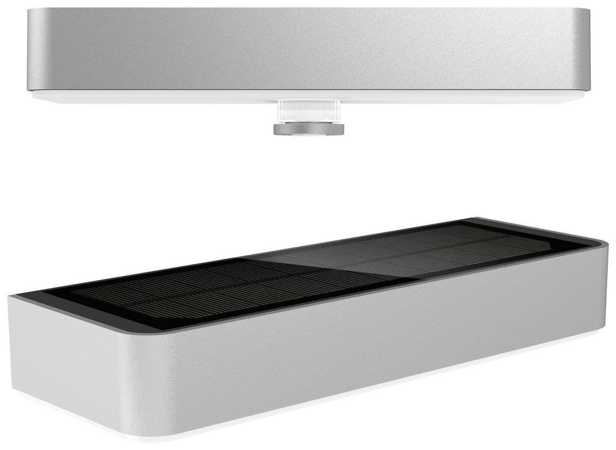 SOLARLEUCHTE  - Silberfarben, Basics, Kunststoff/Metall (9,1/24,2/5,3cm) - Steinel