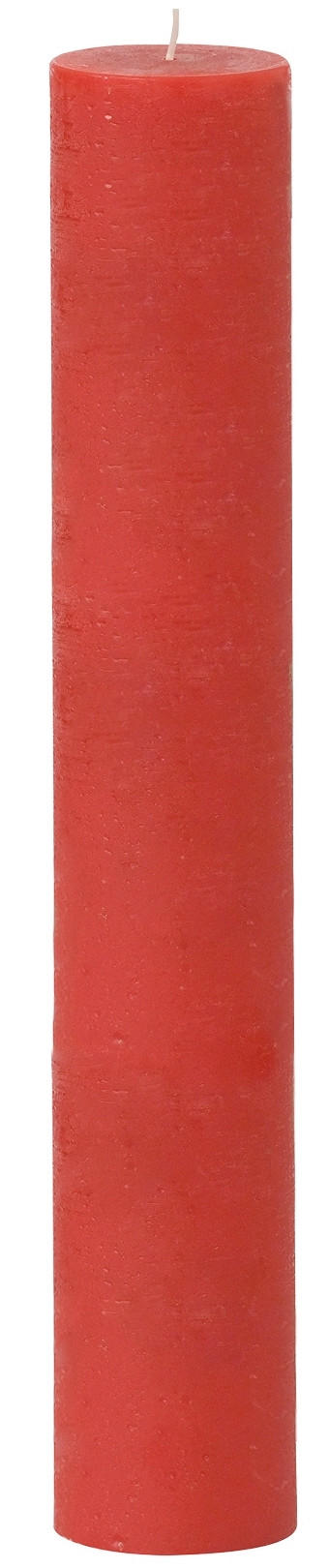 KERZE - Rot, KONVENTIONELL (3,8/23cm)