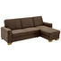 WOHNLANDSCHAFT in Textil Braun - Eichefarben/Braun, KONVENTIONELL, Holz/Textil (248/163cm) - Beldomo System WOHNLANDSCHAFT in Textil Braun - Eichefarben/Braun, KONVENTIONELL, Holz/Textil (248/163cm) - Beldomo System