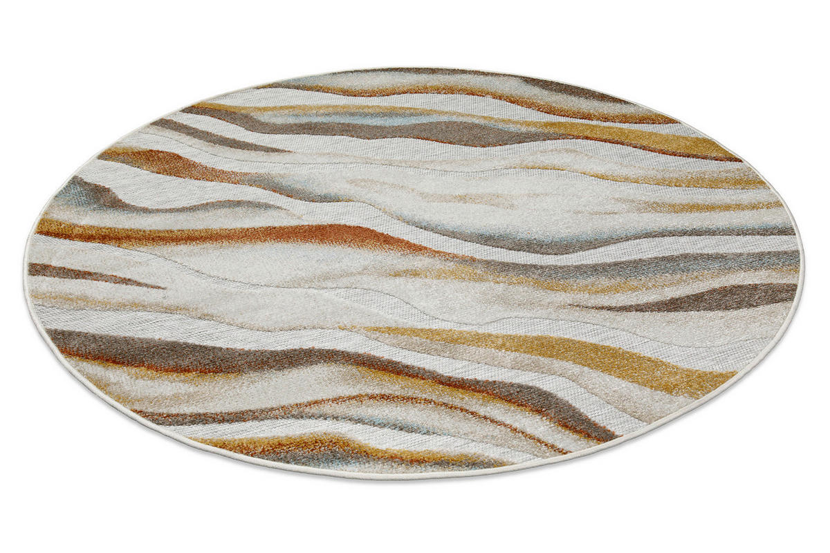 OUTDOORTEPPICH 120 cm Creek Multicolor  - Multicolor, KONVENTIONELL, Textil (120cm) - WECON HOME