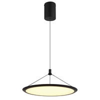 ZÁVĚSNÉ LED SVÍTIDLO, 50.8/150 cm  - černá/opál, Design, kov/plast (50.8/150cm) - Globo