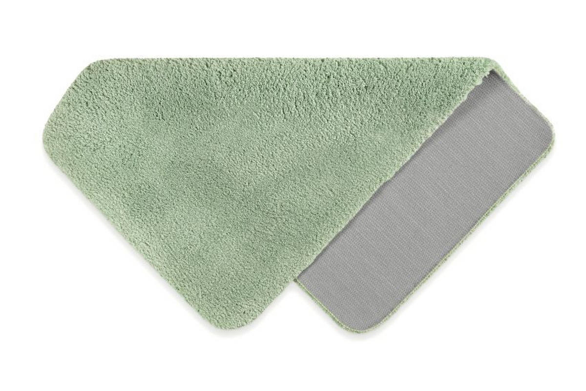 BADTEPPICH Grün 80/150 cm  - Grün, Basics, Kunststoff/Textil (80/150cm) - WECON HOME