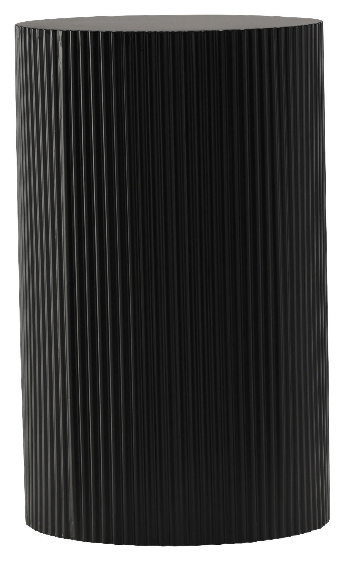 BEISTELLTISCH 30,5/30,5/50 cm Schwarz rund  - Schwarz, Design, Holzwerkstoff (30,5/30,5/50cm) - Livetastic