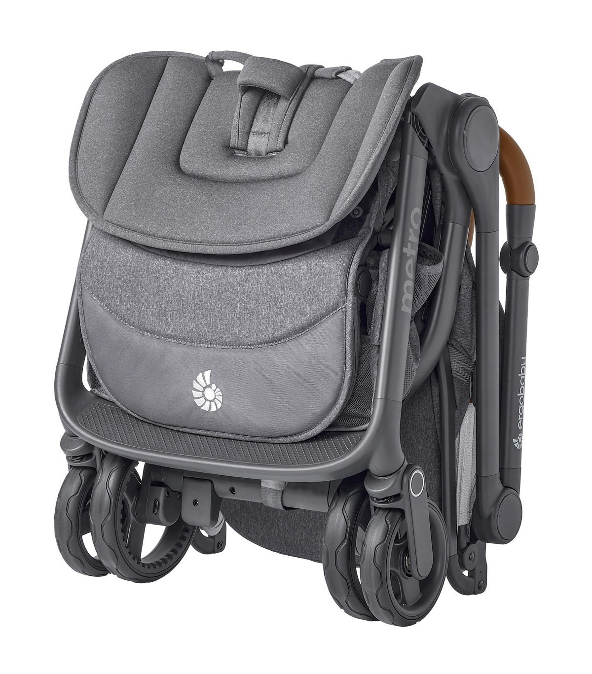 KIŠOBRAN KOLICA  METRO 3 DELUXE  - zlatno-braon, Osnovno, metal/tekstil (23/44cm) - Ergo Baby