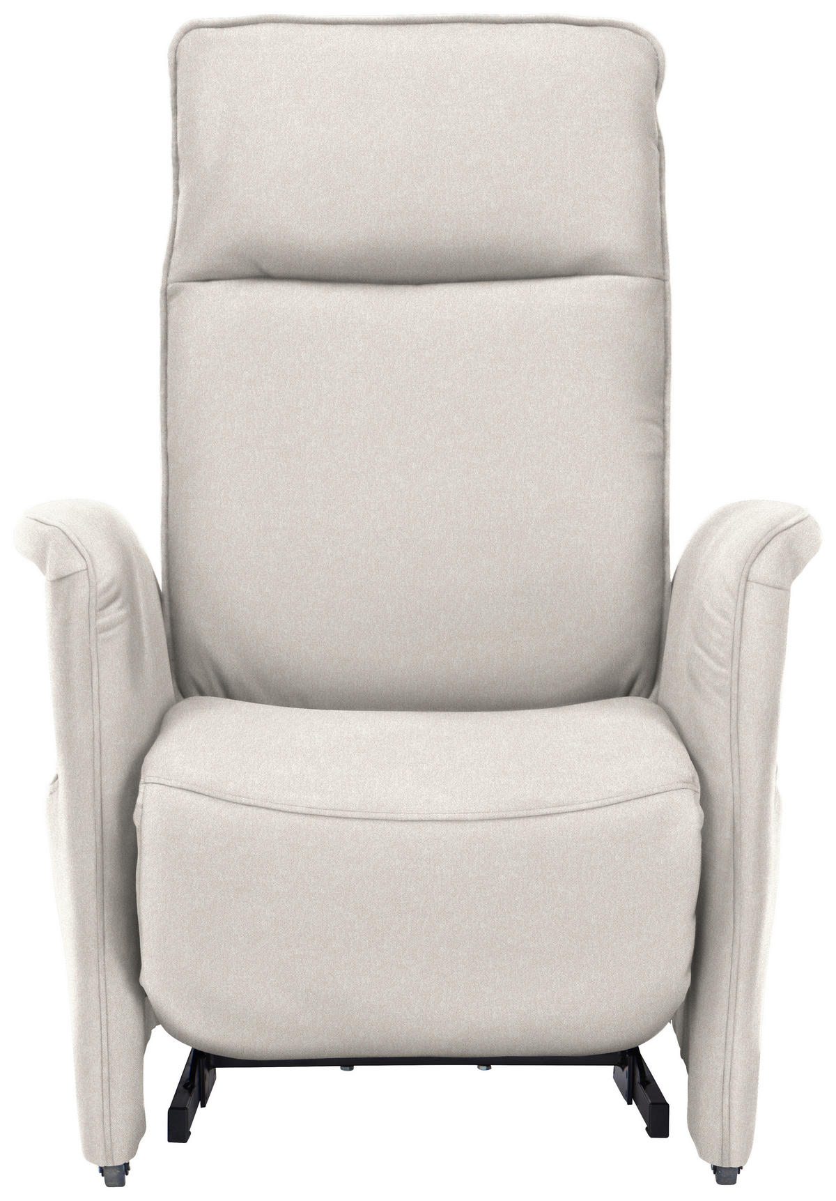 FERNSEHSESSEL in Chenille Ecru  - Ecru, Konventionell, Kunststoff/Textil (79-83/108/87cm) - Valdera