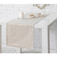 ASZTALI FUTÓ   - aranyszínű, Basics, textil (40/140cm)