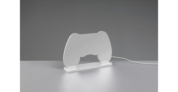 LED-DEKOLEUCHTE 24/23/23 cm  - Weiß, Design, Kunststoff/Metall (24/23/23cm) - Novel