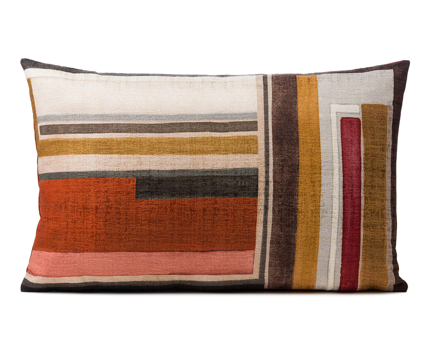 DEKORAČNÍ POLŠTÁŘ 35/55 cm - terracotta, Basics, textil (35/55cm) - Novel
