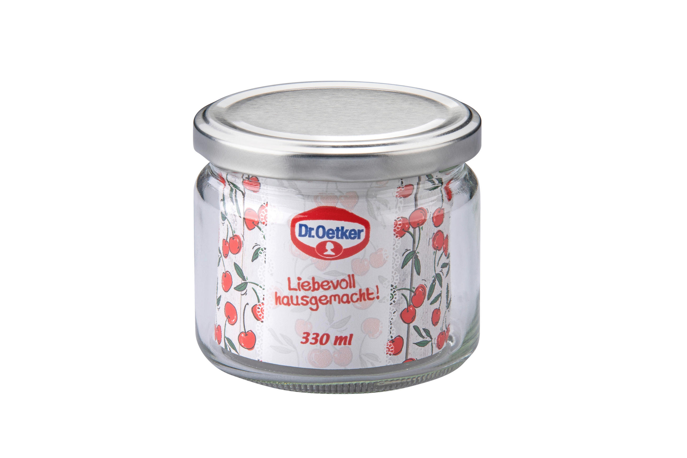 BEFŐTTESÜVEG 324 ml   - áttetsző/ezüstszínű, Konventionell, műanyag/üveg (330ml) - Dr.Oetker