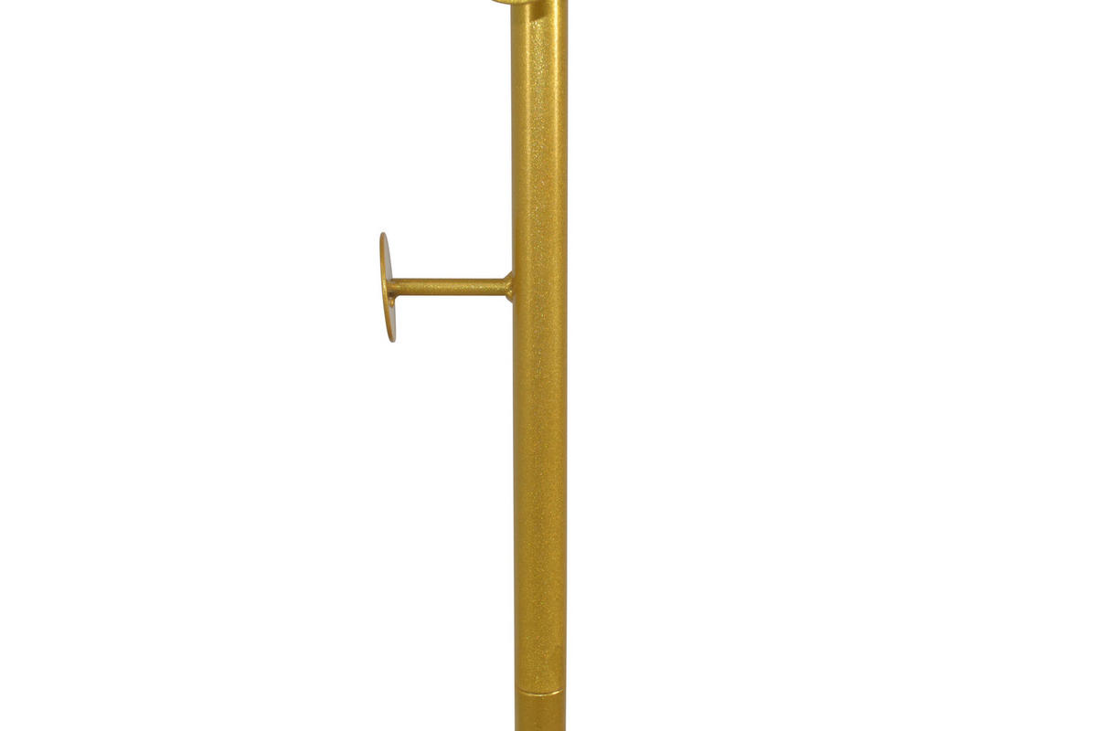 GARDEROBENSTÄNDER in Goldfarben   - Goldfarben, Design, Metall (31/42/172cm) - MID.YOU
