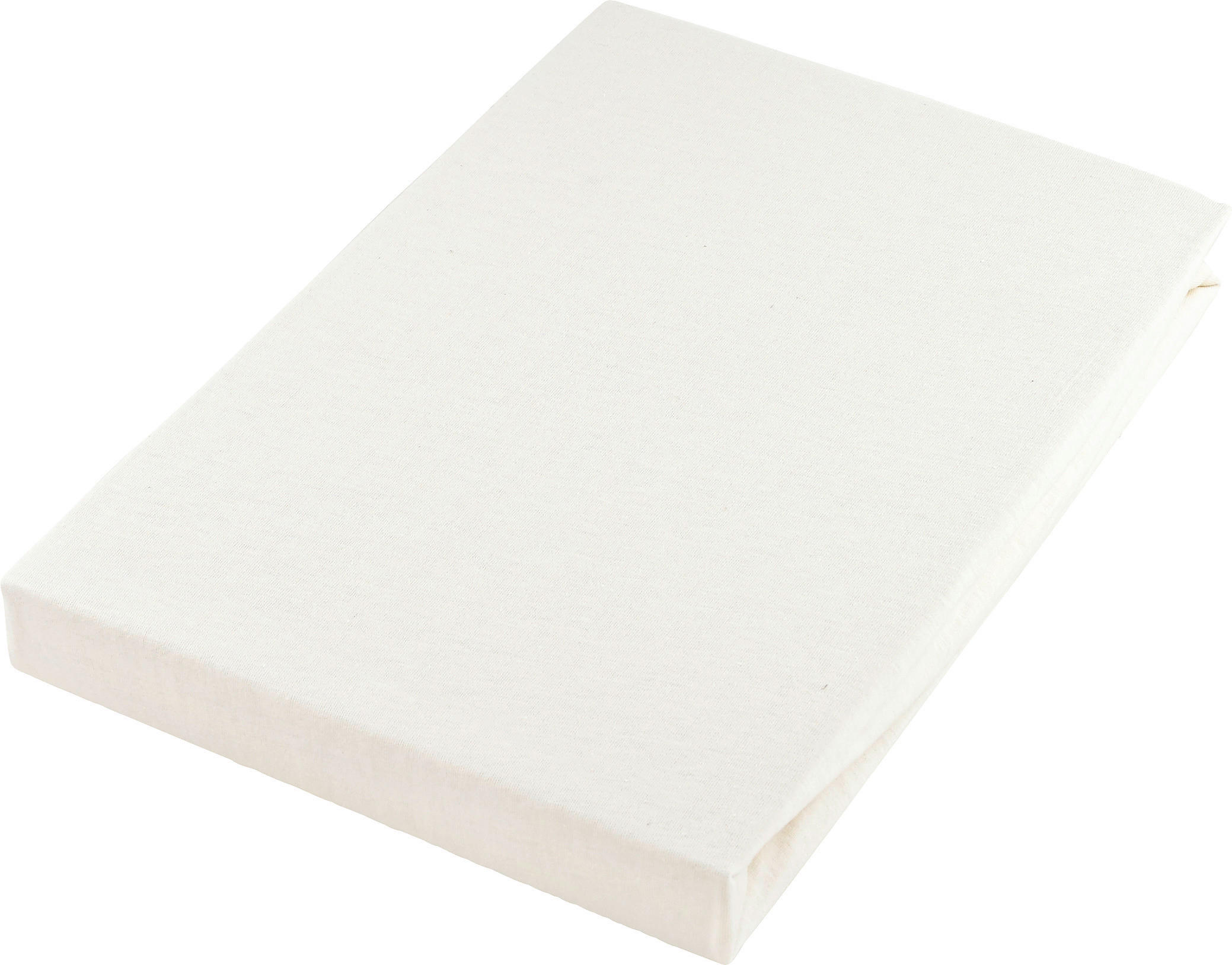 SPANNBETTTUCH Sissi Jersey  - Creme, Basics, Textil (100/200cm) - Esposa