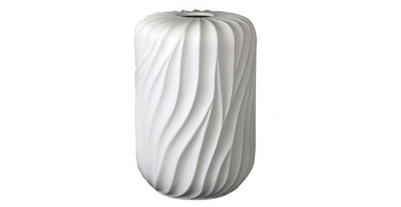 VASE 27 cm  - Weiß, Design, Keramik (18/26cm) - Ambia Home