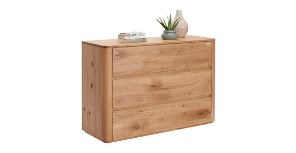 SIDEBOARD Silene  in 120/82/42 cm  - Eichefarben, Natur, Holz (120/82/42cm) - Valnatura