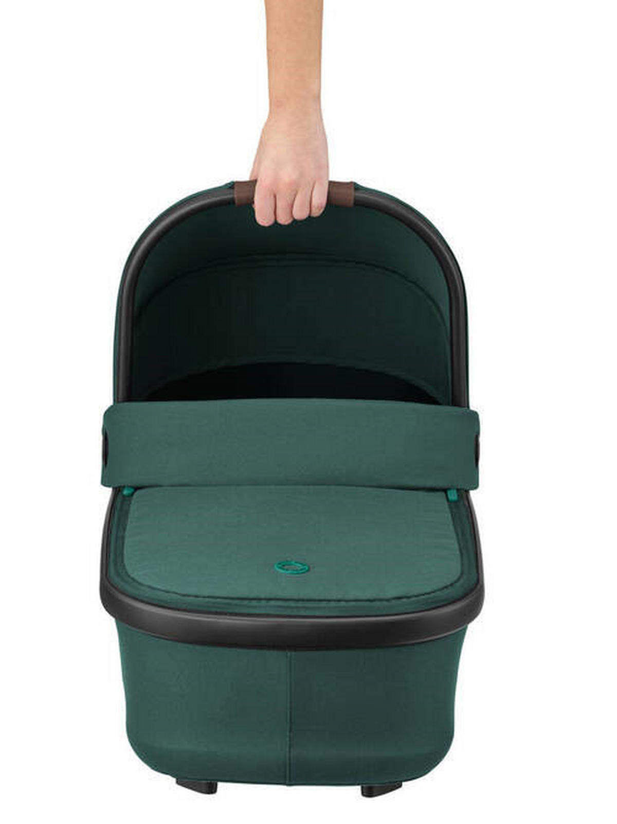 TVRDA KORPA ZA KOLICA - tamnozelena/crna, Osnovno, tekstil/plastika (42/58/84cm) - Maxi-Cosi