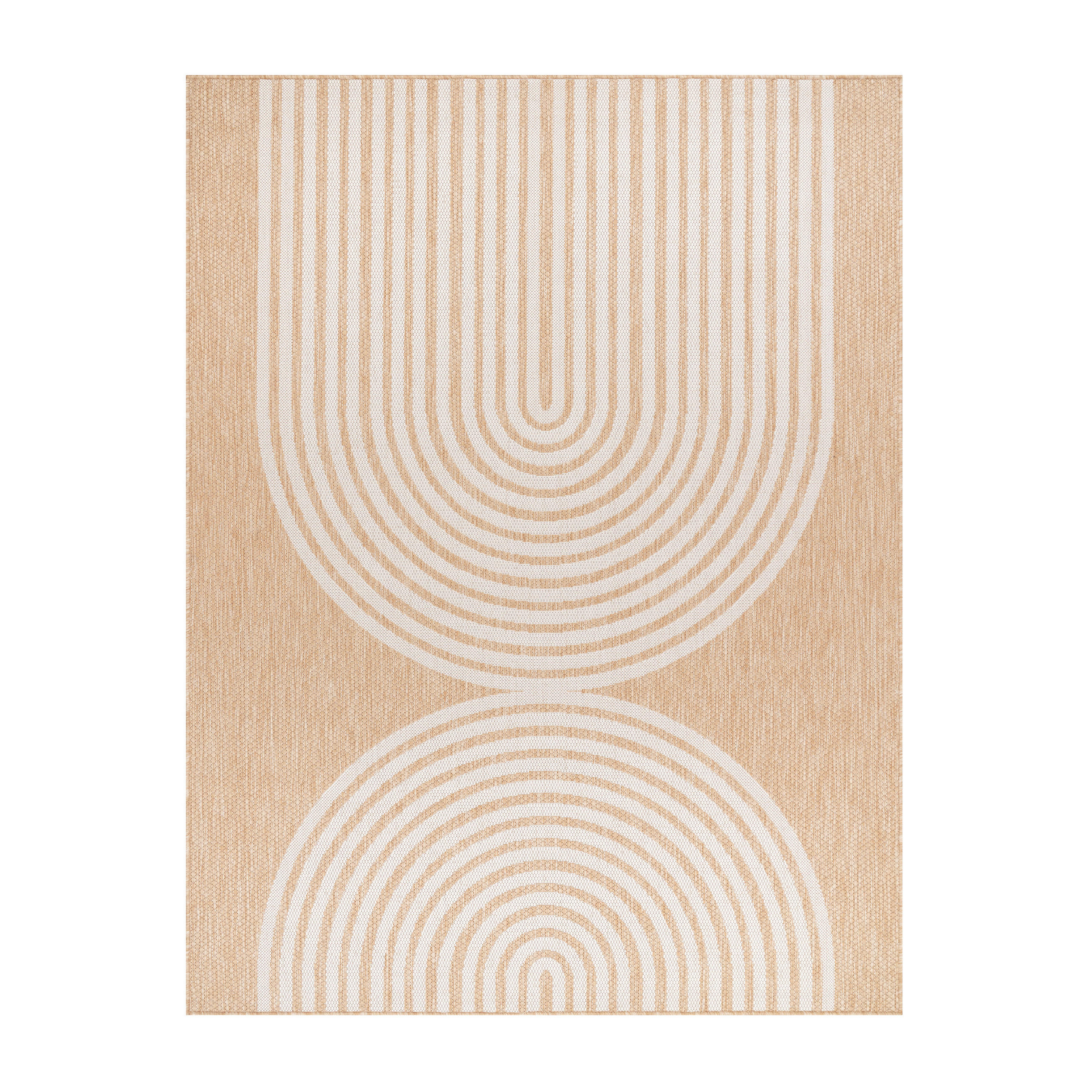 OUTDOORTEPPICH  für Terrasse und Balkon 200/280 cm Columbia Fashion Beige  - Beige, Basics, Textil (200/280cm) - Novel