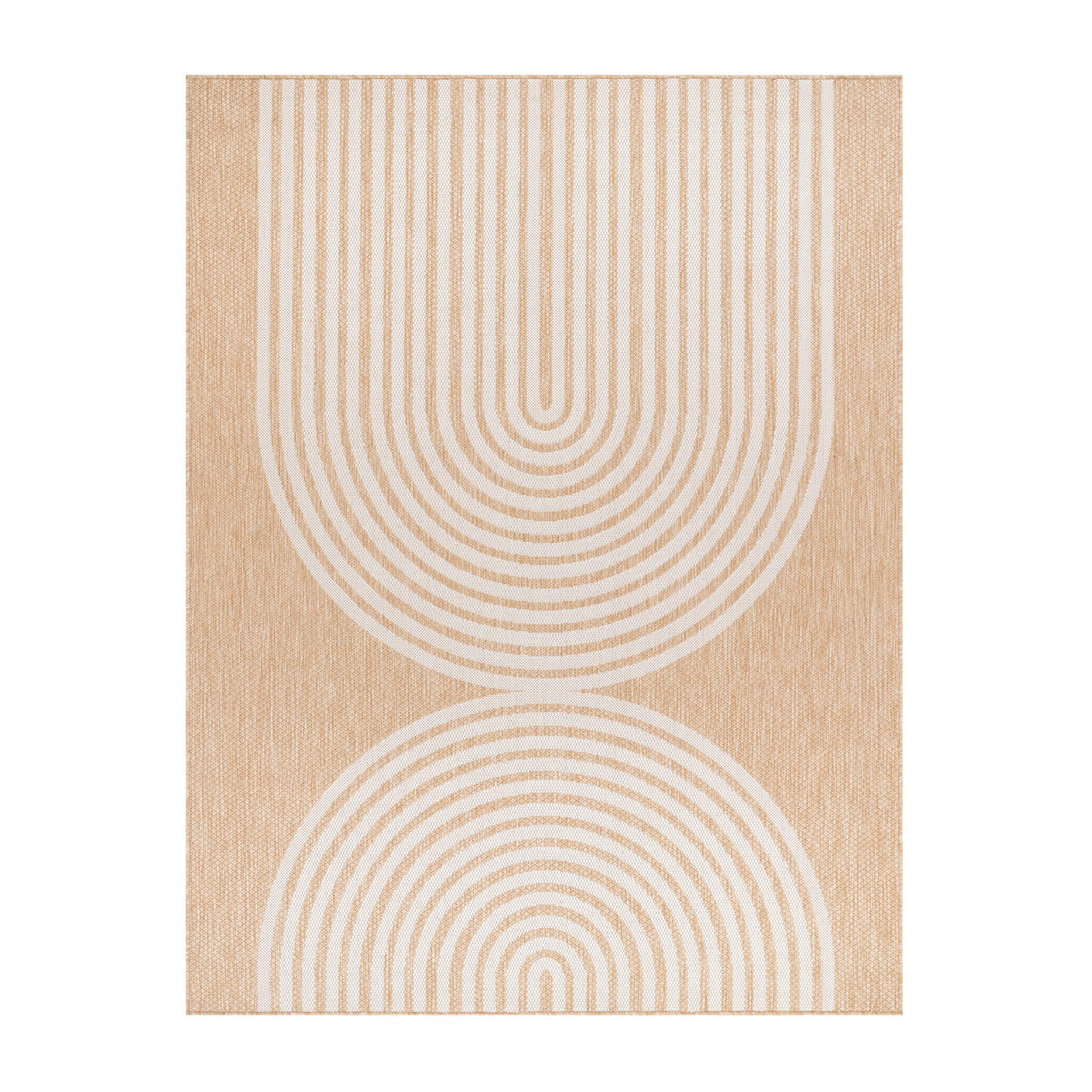 OUTDOORTEPPICH  für Terrasse und Balkon 200/280 cm Columbia Fashion Beige  - Beige, Basics, Textil (200/280cm) - Novel