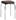 STAPELHOCKER Lederlook Braun  - Chromfarben/Braun, Basics, Textil/Metall (36/49/36cm) - Carryhome