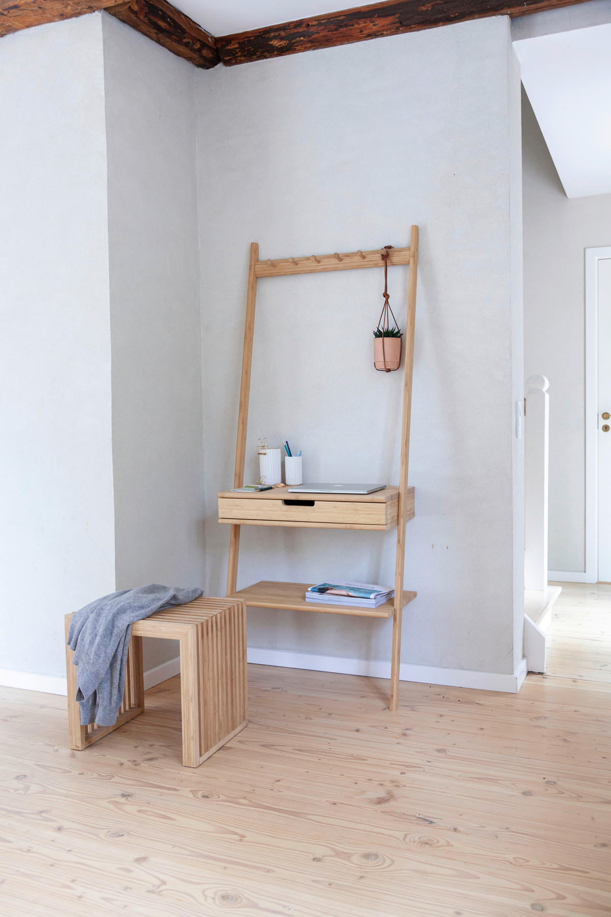 GARDEROBENPANEEL  in 70/180/35 cm  - Naturfarben, Design, Holz (70/180/35cm) - MID.YOU