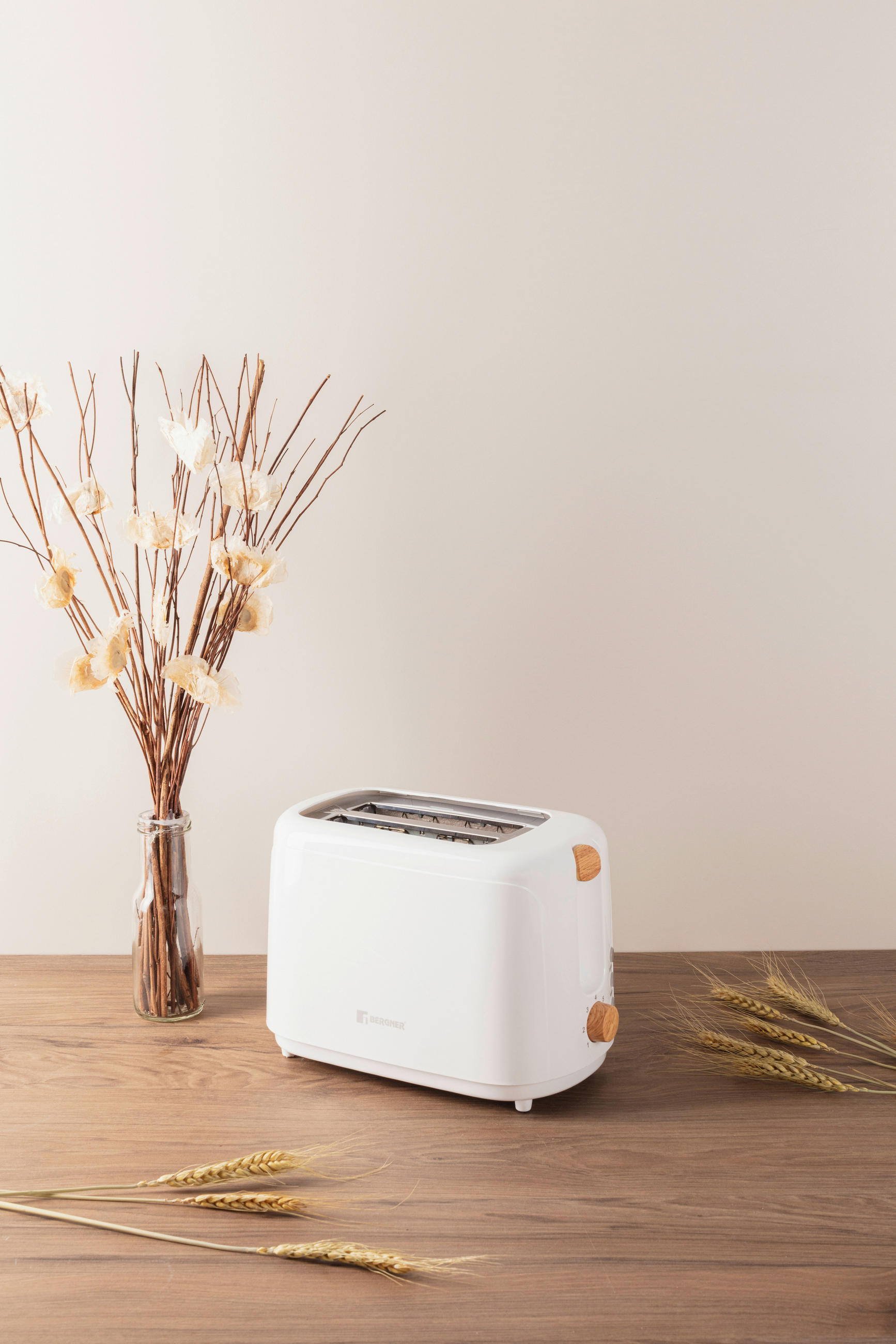 TOASTER  - Weiß, Basics, Kunststoff (18,5/29,5/16cm)