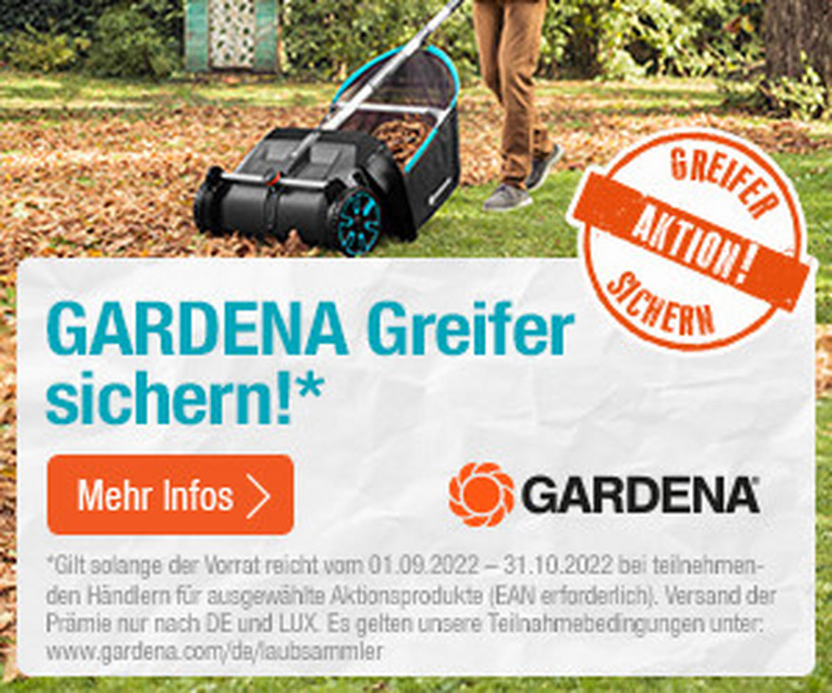 Laub-und Rasensammler - Basics, Kunststoff/Metall (69/37,5/46,5cm) - Gardena